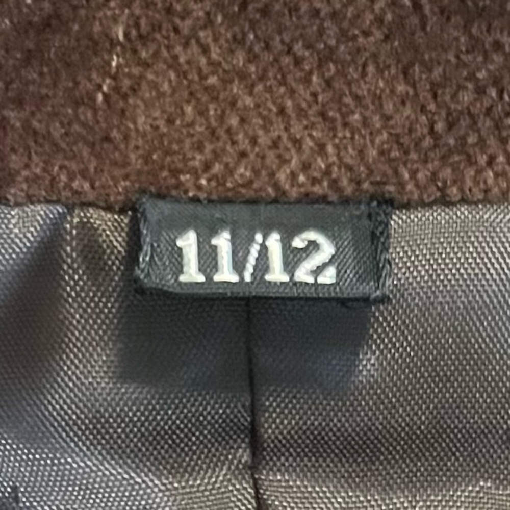 Vintage Velvet CASUAL CORNER Chocolate Brown Blazer - Picture 7 of 16